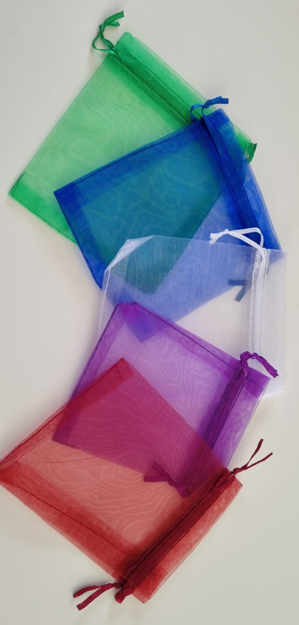 Pochette Cadeau Couleur en Organza