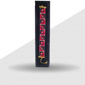 Bracelet Damier Rouge & Noir