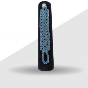 Bracelet Ethnique Ajouré Bleu