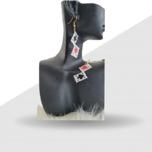 Boucles d'oreilles Cartes en Folies