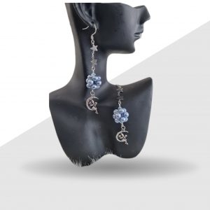 Boucles d'Oreilles Fée Luna Perla