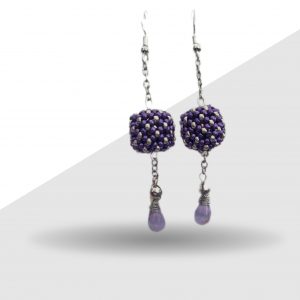 Boucles d'oreilles Bulles de Lavande